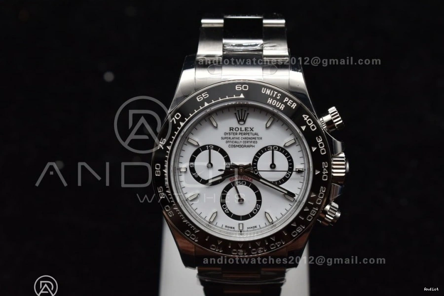 Factory VS In Daytona Steel Movement 126500 1:1 SL4801 904L Rolex SBF Dial White 0116